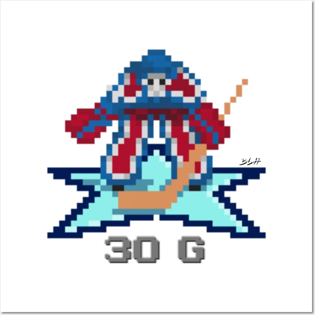 NHL 94 Shirt - NYR #30 Wall Art by Beerleagueheroes.com Merch Store